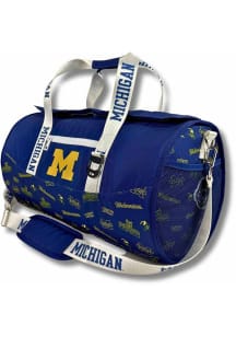 Navy Blue Michigan Wolverines Duffel Cooler