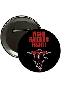 Texas Tech Red Raiders 3" Fight Raiders Fight! Button - Red