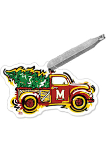 Maryland Terrapins Truck Ornament - Red