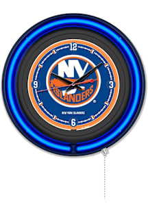 New York Islanders Double Neon Wall Clock