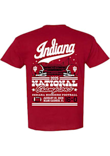 Something Inked Indiana Hoosiers Youth Crimson 2025 College Football National Champions 2 Helmets..