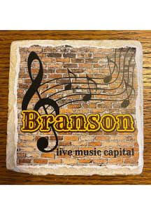 Branson Live Music Capital Coaster - Brown