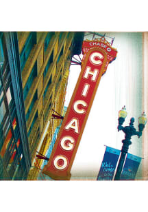 Chicago Theatre Stone Tile Coaster