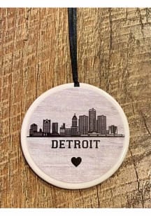 Detroit Skyline Ornament