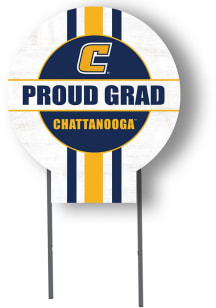 Tennessee Chattanooga Mocs KH Sports Fan 20x20 Circle Yard Sign with Stakes Proud Grad Yard Sign -..