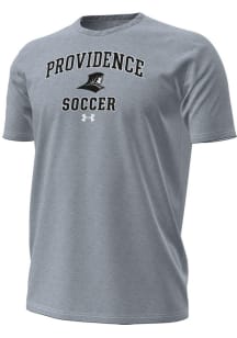 Under Armour Providence Friars Grey Soccer Performance Short Sleeve T Shirt