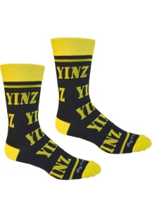 Pittsburgh YINZ Mens Crew Socks