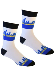 Milwaukee Skyline Mens Crew Socks
