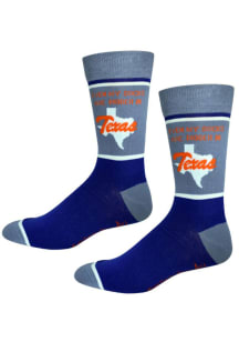 Texas Even Socks Bigger Mens Crew Socks