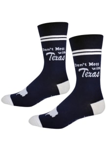Texas Don?t Mess with Texas Mens Crew Socks