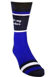 Texas Aint My First Rodeo Mens Crew Socks