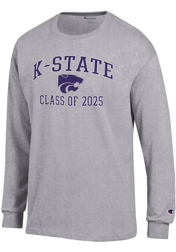Champion Mens ATHLETICGREY K-State Wildcats Class of 2025