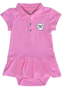 Butler Bulldogs Baby Girls Pink Caroline Short Sleeve Dress