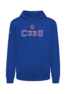 Levelwear Chicago Cubs Mens Blue Podium Journey Long Sleeve Hoodie