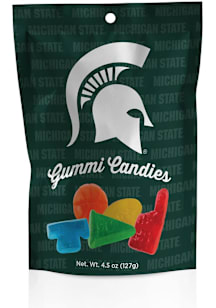 Green Michigan State Spartans College Gummy Candy