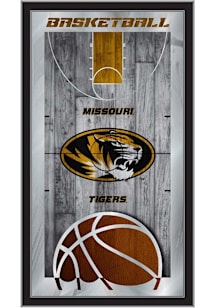 Missouri Tigers Basketball Hanging Back Bar Mirror