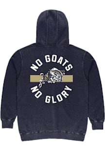 Summit Sportswear Navy Midshipmen Mens Navy Blue Front Back Long Sleeve Full Zip Jacket