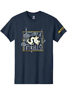 Summit Sportswear Drexel Dragons Navy Blue Welcome Week Short Sleeve T Shirt