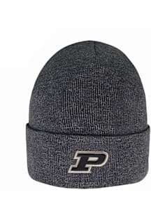 LogoFit Purdue Boilermakers Dark Grey South Pole Mens Knit Hat