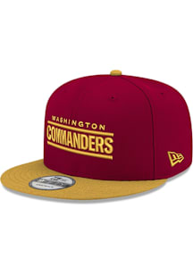 New Era Washington Commanders Burgundy GCP 9FIFTY Mens Snapback Hat