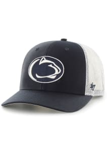 47 Navy Blue Penn State Nittany Lions Trucker Adjustable Hat
