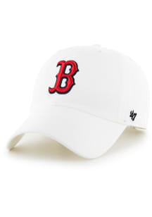 47 Boston Red Sox Clean Up Adjustable Hat - White