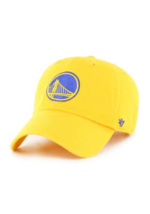 47 Golden State Warriors Clean Up Adjustable Hat - Yellow
