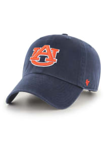 47 Auburn Tigers Clean Up Adjustable Hat - Navy Blue