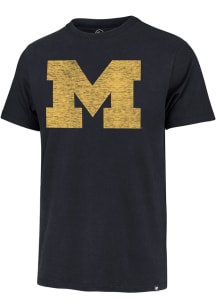 Michigan Wolverines Blue 47 Premier Franklin Short Sleeve Fashion T Shirt