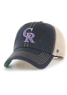 47 Colorado Rockies Trawler Clean Up Adjustable Hat - Black