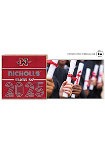 Nicholls State Colonels Class of 2025 unique photo frame Picture Frame - Cardinal