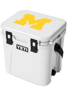 White Michigan Wolverines 24 Roadie Cooler