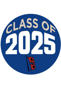 Blue Tulsa Golden Hurricane 3&quot; Class of 2025 Button