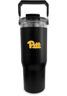 Black Pitt Panthers Bucket Stainless Steel Tumbler