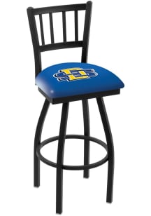 South Dakota State Jackrabbits Swivel Counter Pub Stool - Black