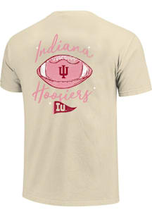 UIN W IVORY Football Sketch Script SS TEE M FBALL