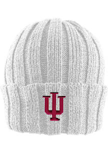 LogoFit Indiana Hoosiers White Watchman Womens Knit Hat