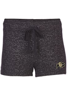 Colorado Buffaloes Womens Black Cuddle Shorts