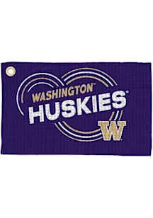 Washington Huskies Waffle Golf Towel