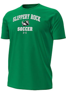 Under Armour Slippery Rock Green Soccer Performance Short Sleeve T Shirt