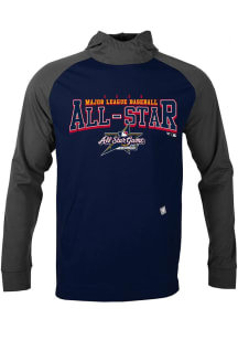Levelwear  Mens Navy Blue Uproar 25 MLB ASG Long Sleeve Hoodie