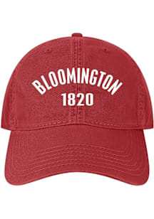 Indiana Hoosiers Red EZA Twill Womens Adjustable Hat