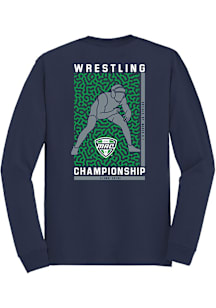 Summit Sportswear MAC Navy Blue Wrestling Championship 2026 Long Sleeve T Shirt