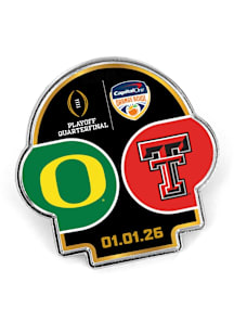 Texas Tech Red Raiders Souvenir 2025 Orange Bowl Dueling Pin - Black