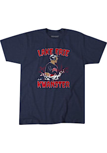 Steven Kwan Cleveland Guardians Navy Blue Lake Erie Kwanster Short Sleeve Fashion Player T Shirt