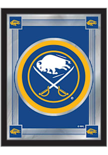 Buffalo Sabres Logo Hanging Back Bar Mirror