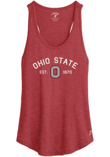 Womens Red Ohio State Buckeyes Intramural Tank Top