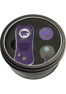 Purple K-State Wildcats Switchblade Cap Clip Golf Gift Set