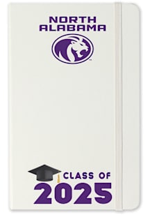 North Alabama Lions Class of 25 team logo Notebook and Folder - White