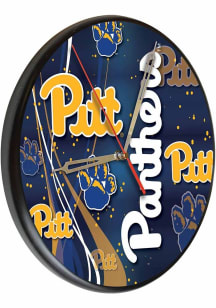 Black Pitt Panthers Printed Wall Clock